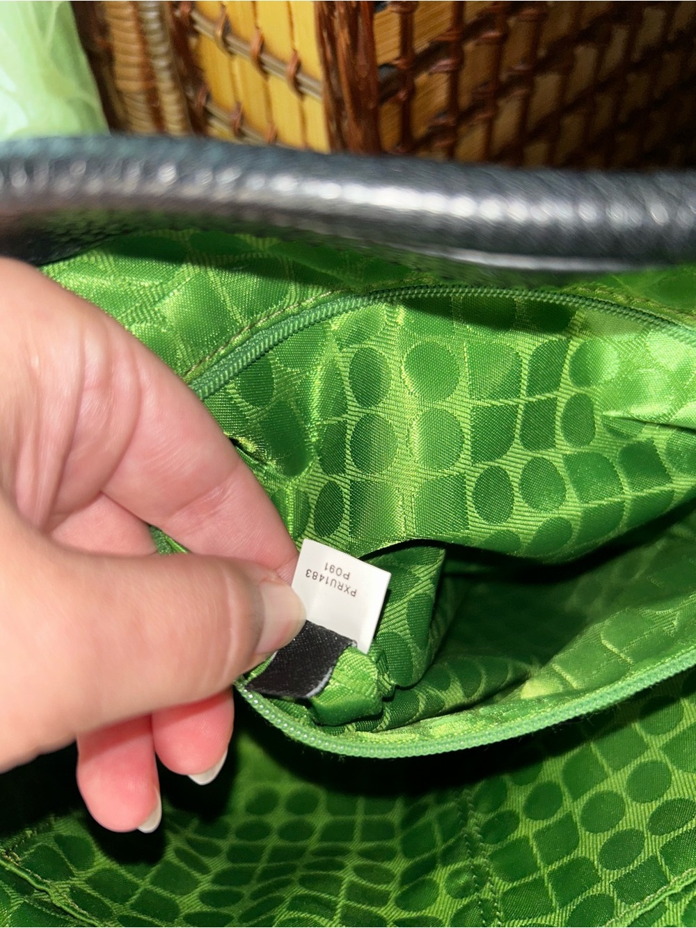 Kate Spade New York Blakely Andover Black Pebbled Leather Tote Bag - Picture 15 of 15